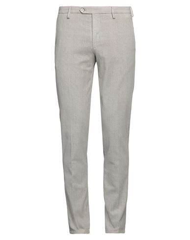 MICHAEL COAL MICHAEL COAL MAN PANTS LIGHT GREY SIZE 33 POLYESTER, VISCOSE, ELASTANE 