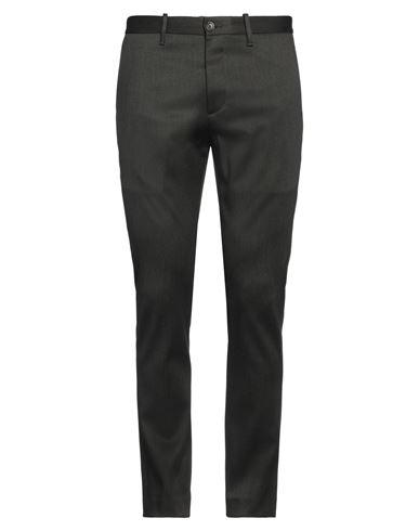 NINE IN THE MORNING NINE IN THE MORNING MAN PANTS MILITARY GREEN SIZE 36 WOOL, VISCOSE, ELASTANE 