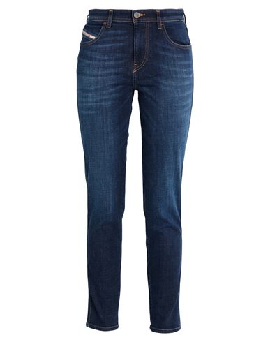 Shop Diesel Woman Jeans Blue Size 28w-32l Cotton, Elastane