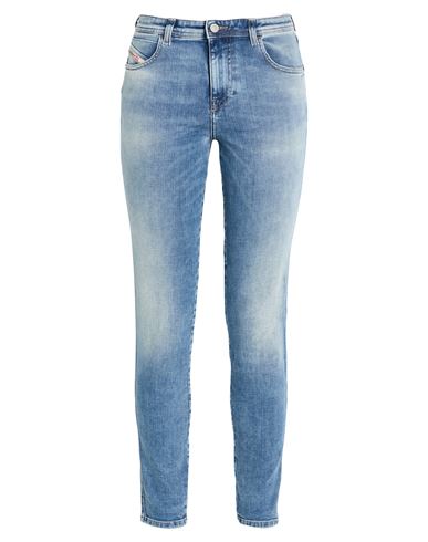 Diesel Woman Jeans Blue Size 30w-32l Cotton, Elastane