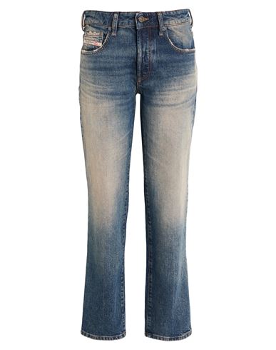 Diesel Woman Jeans Blue Size 29w-32l Cotton, Elastane