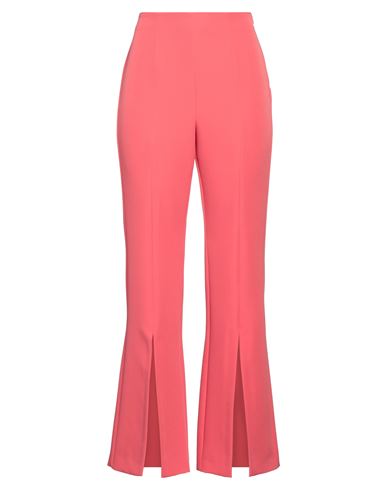 Emme By Marella Woman Pants Coral Size 8 Polyester, Elastane