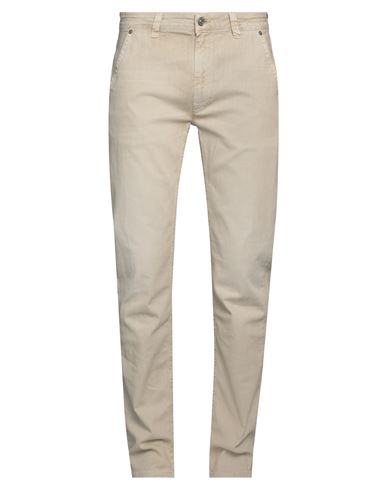 Shop Barmas Man Jeans Beige Size 33 Cotton, Elastane