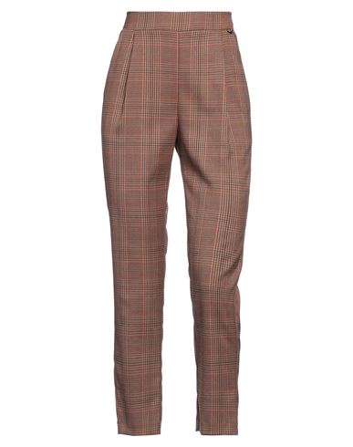 Rebel Queen By Liu •jo Woman Pants Rust Size 8 Polyester, Viscose, Elastane