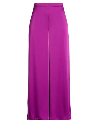 Joseph Ribkoff Signature Woman Pants Purple Size 14 Polyester In Purple