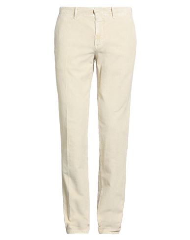 Incotex Slacks Man Pants Ivory Size 34 Cotton, Elastane In White