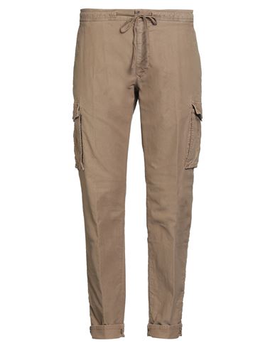 Incotex Slacks Man Pants Beige Size 38 Cotton, Elastane In Brown
