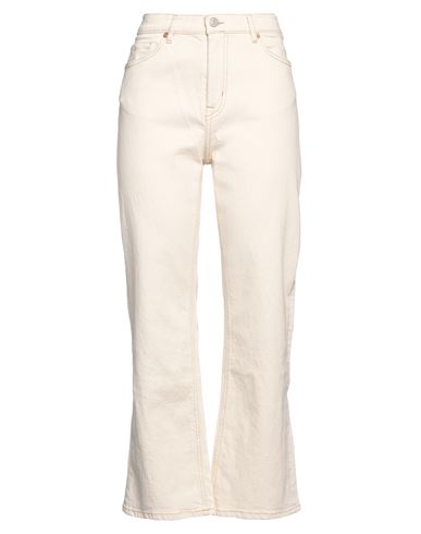 Ps By Paul Smith Ps Paul Smith Woman Jeans Beige Size 30 Cotton, Elastane