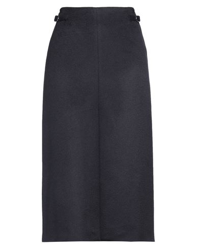 Gabriela Hearst Woman Midi Skirt Midnight Blue Size 8 Cashmere