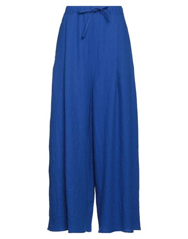 Sofie D'hoore Woman Pants Bright Blue Size 6 Wool