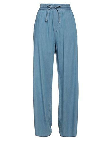 Sunnei Woman Jeans Blue Size L Cotton