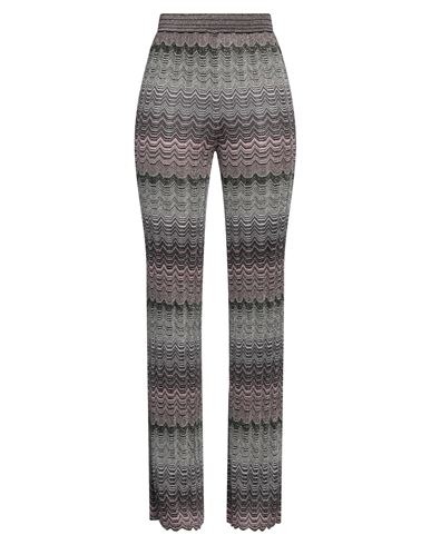 Missoni Woman Pants Pink Size 8 Viscose, Metallic Fiber