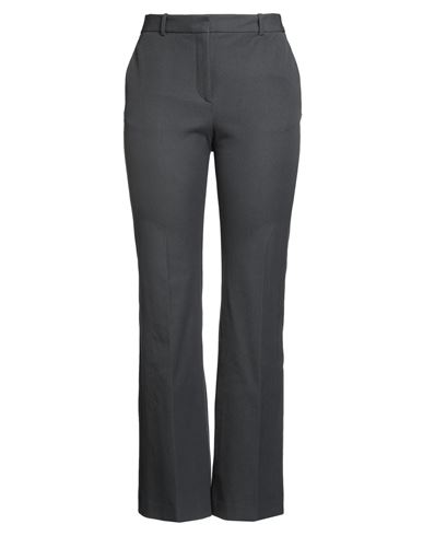 Joseph Woman Pants Charcoal Size 10 Viscose, Cotton, Elastane
