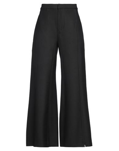 Niccolò Pasqualetti Woman Pants Black Size S Polyester, Virgin Wool, Lycra