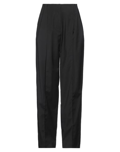Low Classic Woman Pants Black Size S Wool, Polyester, Polyurethane