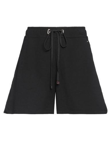 Low Classic Woman Shorts & Bermuda Shorts Black Size L Polyester