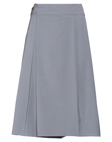 Low Classic Woman Shorts & Bermuda Shorts Slate Blue Size L Wool, Polyester, Polyurethane