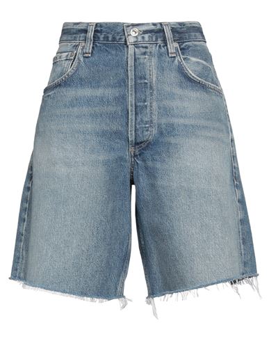 CITIZENS OF HUMANITY CITIZENS OF HUMANITY WOMAN DENIM SHORTS BLUE SIZE 27 COTTON 