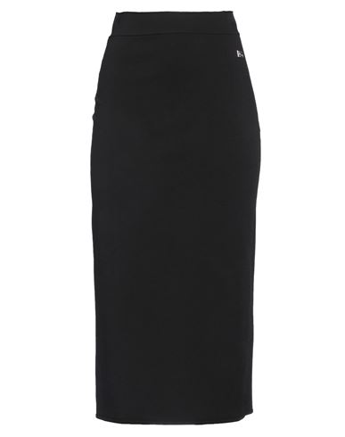Dolce & Gabbana Woman Midi Skirt Black Size 14 Viscose, Polyester, Polyamide, Elastane