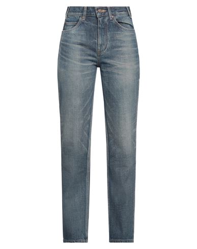 Celine Woman Jeans Blue Size 30 Cotton