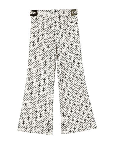 Elisabetta Franchi La Mia Bambina Toddler Girl Pants Cream Size 4 Polyester, Elastane In White