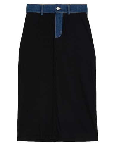 Coperni Woman Midi Skirt Black Size M Lyocell, Cotton, Elastane