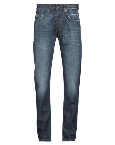 Dondup Man Jeans Blue Size 32 Cotton, Recycled Cotton