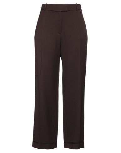 Paul & Joe Woman Pants Chocolate Brown Size 10 Virgin Wool
