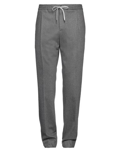 Pt Torino Man Pants Grey Size 36 Virgin Wool, Cashmere, Elastane In Gray