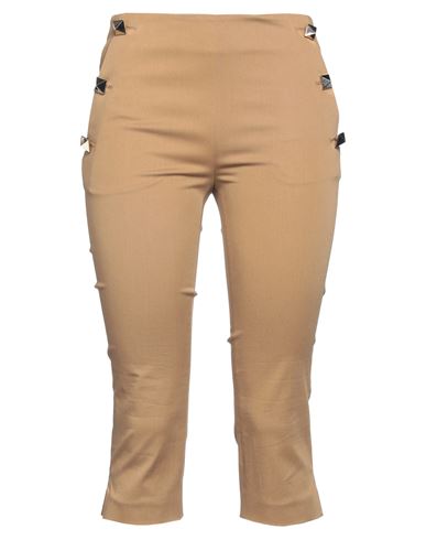 Valentino Garavani Woman Pants Camel Size 4 Cotton, Elastane