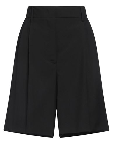 Valentino Garavani Woman Shorts & Bermuda Shorts Black Size 4 Wool