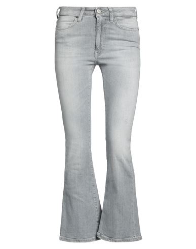 Dondup Woman Jeans Grey Size 26 Organic Cotton, Recycled Elastane