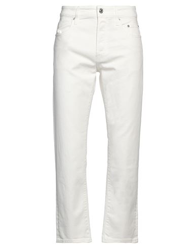 Siviglia Man Pants White Size 32 Cotton, Elastane