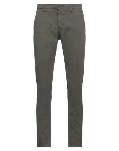 Yan Simmon Man Pants Military Green Size 34 Modal, Cotton, Elastane