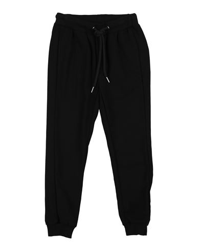 Les Hommes Toddler Boy Pants Black Size 4 Polyester, Viscose, Elastane In Black