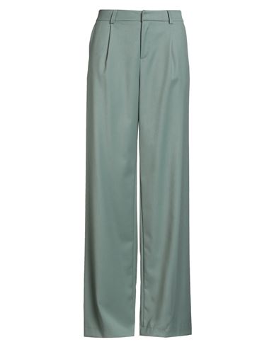 Hinnominate Woman Pants Sage Green Size M Polyester, Viscose, Elastane In Green
