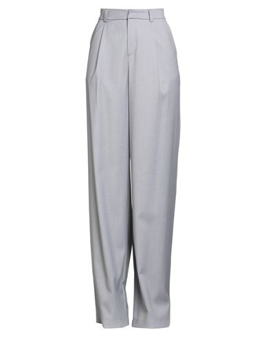 Hinnominate Woman Pants Grey Size M Polyester, Viscose, Elastane