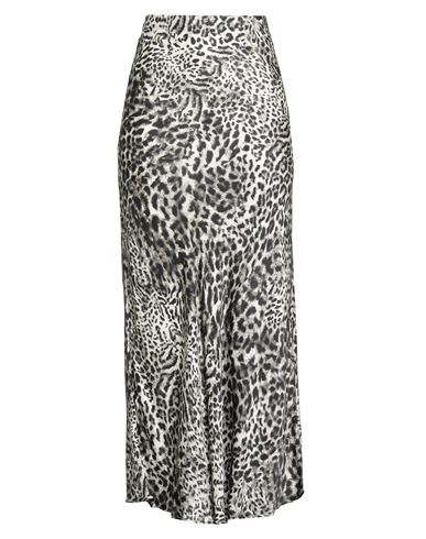 Zahjr Woman Maxi Skirt Black Size L Viscose