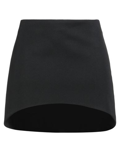 Givenchy Mini Skirt In Wool In Black