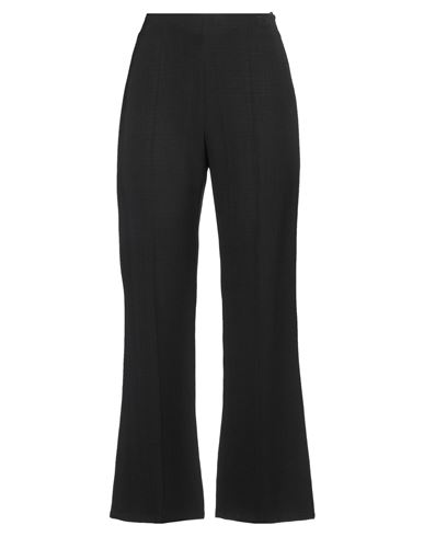 Jil Sander Woman Pants Black Size 6 Viscose, Silk