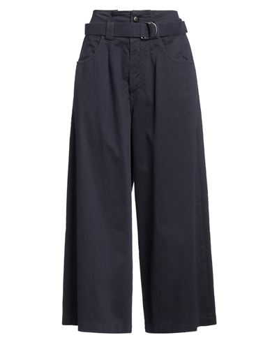 Emma & Gaia Woman Pants Dark Purple Size 6 Cotton, Elastane