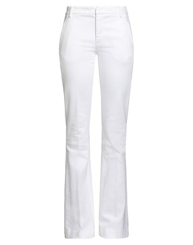 Dondup Woman Jeans White Size 29 Cotton, Elastane In White