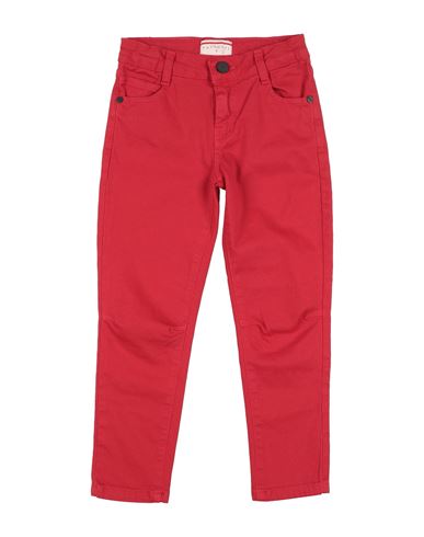 Paciotti Toddler Girl Pants Red Size 6 Cotton, Elastane In Red
