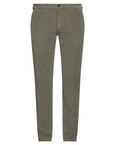 Clark Man Pants Military Green Size 38 Cotton, Elastane