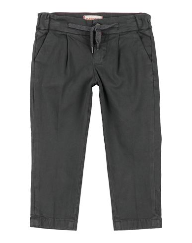 Baronio Toddler Boy Pants Charcoal Size 3 Cotton, Elastane In Brown