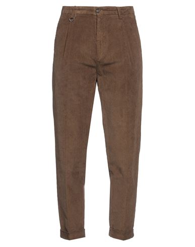 Paolo Pecora Man Pants Camel Size 38 Viscose, Wool, Polyamide, Elastane