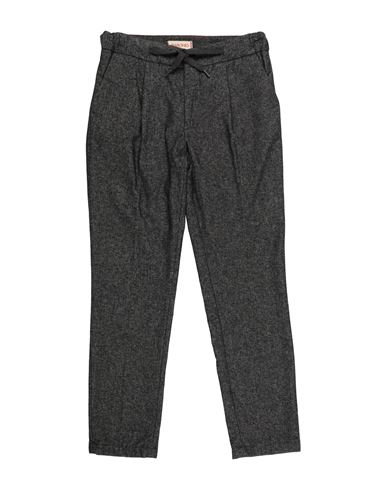 Baronio Toddler Boy Pants Charcoal Size 6 Cotton, Polyester, Elastane In Grey