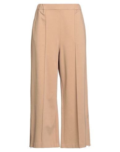 Meimeij Woman Pants Camel Size 4 Viscose, Polyamide, Elastane In Neutral