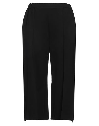 Meimeij Woman Pants Black Size 8 Viscose, Polyamide, Elastane In Black