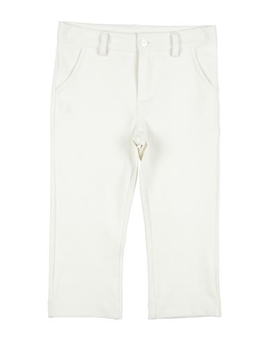 Le Bebé Babies'  Toddler Girl Pants White Size 3 Viscose, Polyamide, Elastane